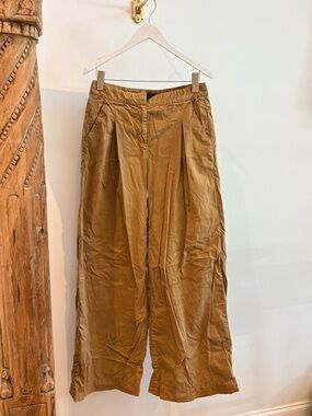 J. Crew Men's Wide-Leg Chino Pants in Camel